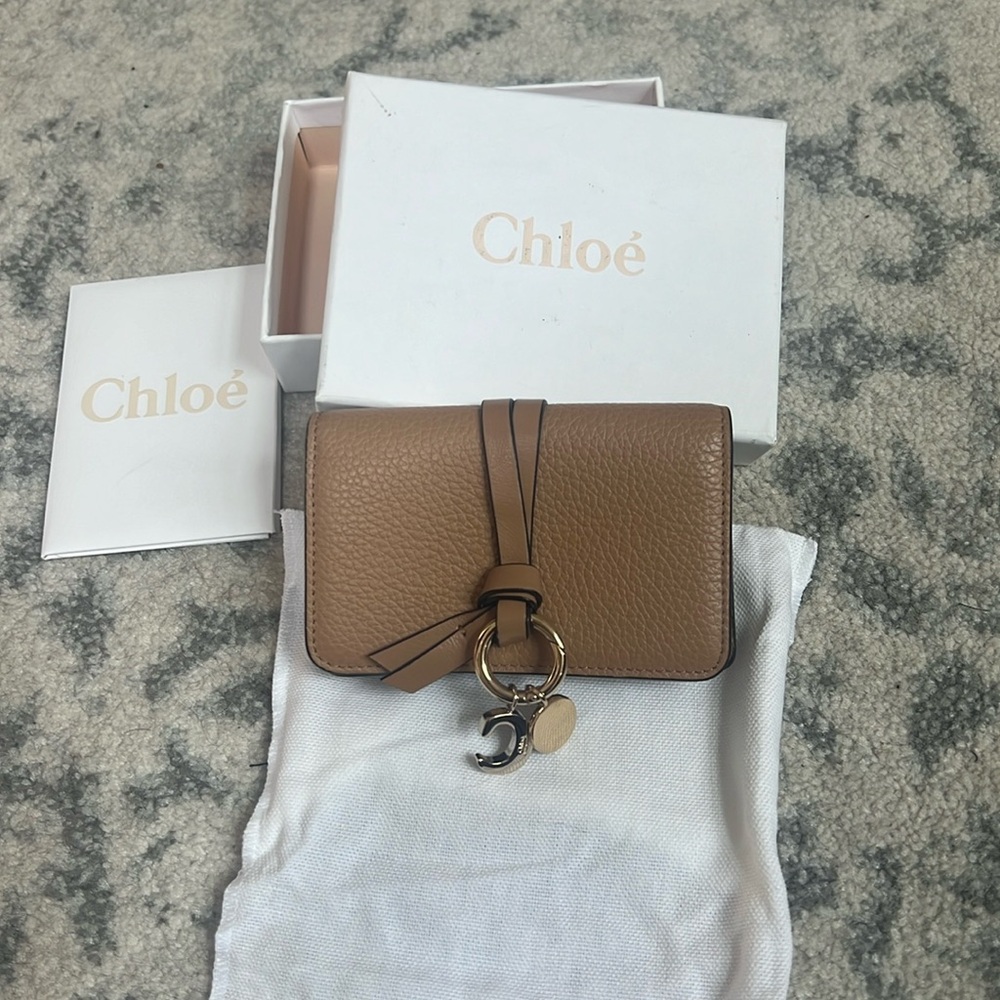 Chloé leather wallet